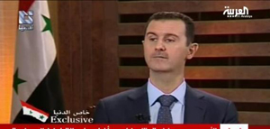 الرئيس السوري وصف الانشقاقات عن نظامه بأنها "عملية تنظيف ذاتية"