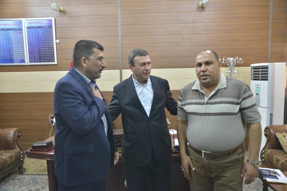 تغيير مدير بلدية كربلاء ناصر ميري العامري بالمهندس أنمار صالح كـمدير بالوكالة