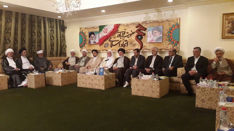 رئيس الوقف الشيعي  العراقي يزور مقر البعثة الإيرانية ويلتقي رئيسها قاضي عسكر