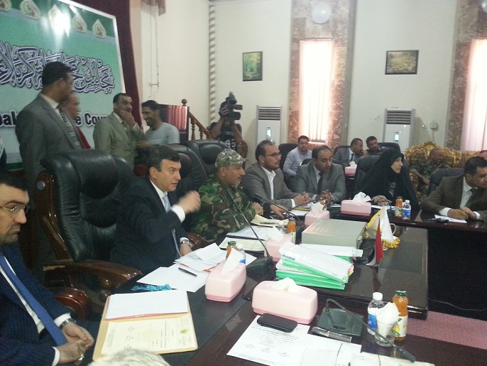 18 عضو في مجلس كربلاء يمهلون الطريحي 48 ساعة لتجديد استجوابه والاخير يشترط قرار من المجلس للالتزام به