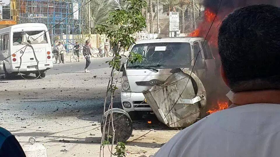 شاهد تفجير كربلاء الارهابي بالصور