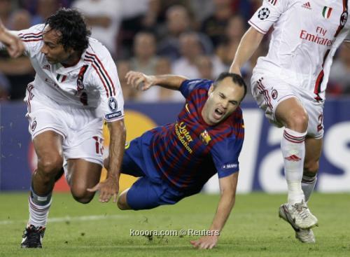 بعد اصابة ميسي برشلونة من دون إنييستا لمدة شهر