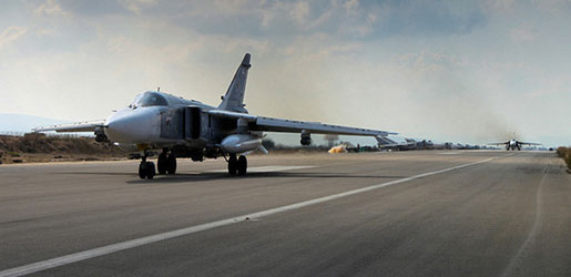 روسيا: دمرنا أكثر من 1600 موقع للإرهابيين بسوريا خلال شهر