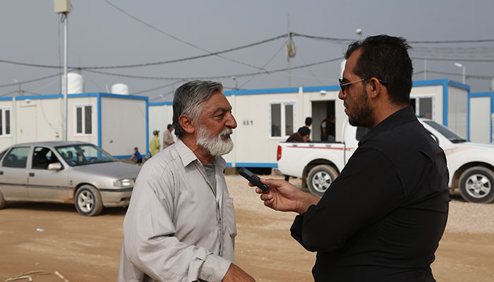 النازحون من المناطق الساخنة الى كربلاء المقدسة يثمنون دعم ومواقف العتبات المقدسة والاهالي