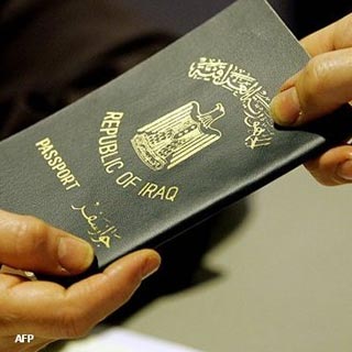 جواز سفرعراقي بثلاث لغات اعتبارا من العام القادم