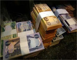 مدير مصرف الرافدين يضع حجر الاساس لبناية مصرف في ناحية الحسينية في كربلاء