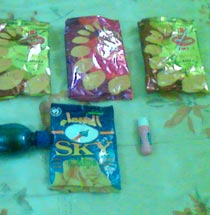 إتلاف  500 كارتون من مادة الجبس المعنون (لعيونك ) في كربلاء