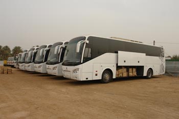 وصول سيارات خدمية حديثة لخدمة زائري العتبات المقدسة في كربلاء