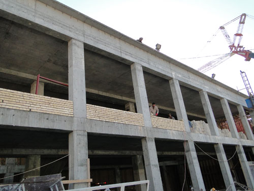 العتبة الحسينية تنجز 60% من مشروع توسعة الحائر الحسيني (مصور)