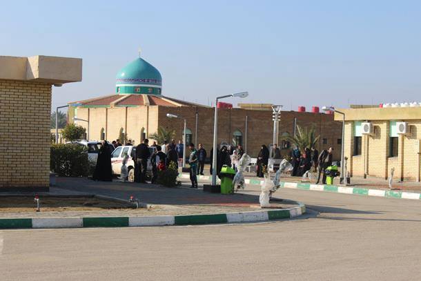 مالادينوف يزور عوائل الفلوجة في مدينة الزائرين والشهرستاني ينفي  وجود اختراق بين المهجرين في مدينة الزهراء