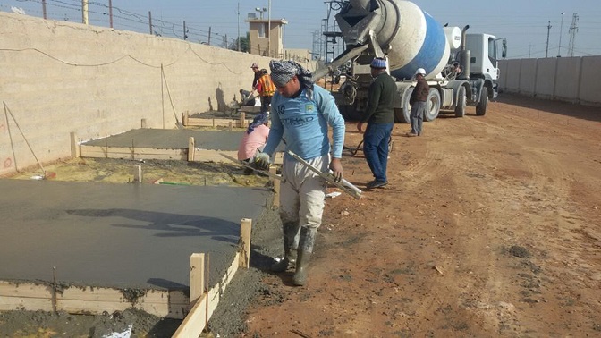 الإعمار والإسكان والبلديات العامة تواصل العمل في تنفيذ مشروع معمل غاز النجف باكثر من مليار دينار