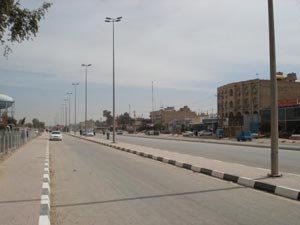 شارع خدمي لمستشفى الحسين العام في كربلاء بمبلغ 1،700 مليار دينار