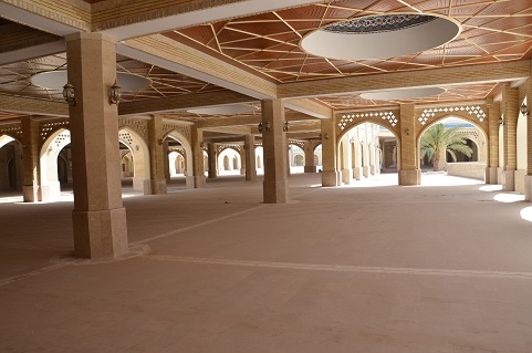 اكمال مراحل بناء الصحن الجنوبي المجاور لمسجد السهلة المعظم بكلفة اجمالية تجازوت  8 مليار دينار