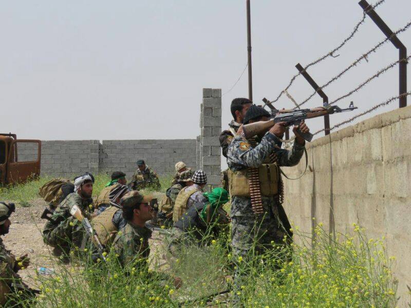 عاجل بالصور:تحرير منطقة السايلو اخر المناطق بتكريت وتكبيد الدواعش عشرات القتلى