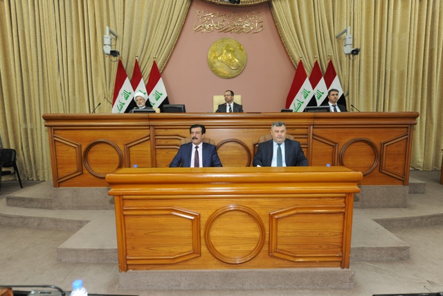 الجبوري يؤجل فقرة استضافة العبادي الى الساعة الواحدة ظهراً