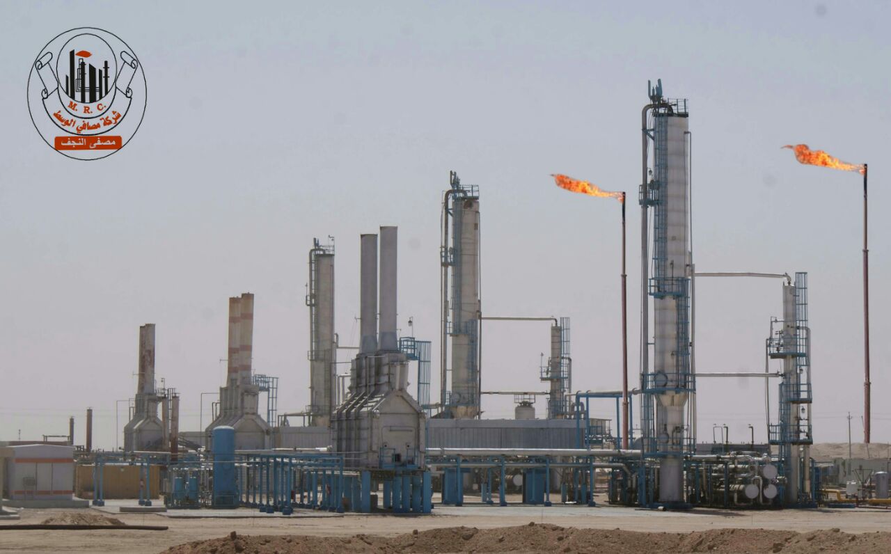 مد انبوب من مصفى النجف لتجهيز محطة كهرباء الحيدريه ب"2800"م3 يوميا من مادة النفط الأسود