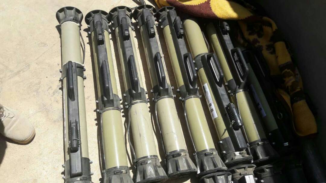 بالصورة: ضبط صواريخ حرارية محمولة في ايمن الموصل