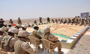 السفارة الامريكية تكشف عن تدريبات للجيش العراقي بالذخيرة الحية بدعم امريكي