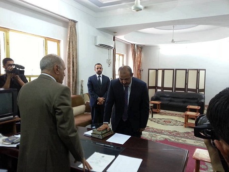 محفوظ التميمي  وعقيل المسعودي يؤديان اليمين الدستوري كأعضاء تعويض في مجلس كربلاء