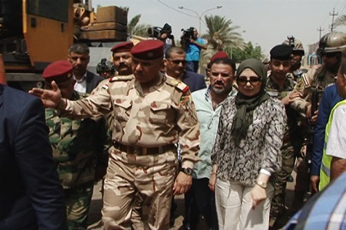 بالصور: افتتاح شوارع مغلقة في بغداد