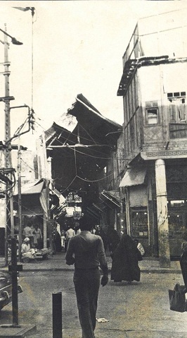 سوق في كربلاء بداية السبعينات من القرن الماضي