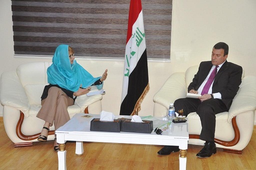 (USAID) نتباحث حول إمكانية انشاء مركز تطويري بحثي للفرات الاوسط والجنوب في كربلاء