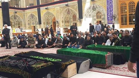 انتشال جثث ستة اطفال وامهم اثر انهيار منزلهم بسبب الامطار بالنجف الاشرف