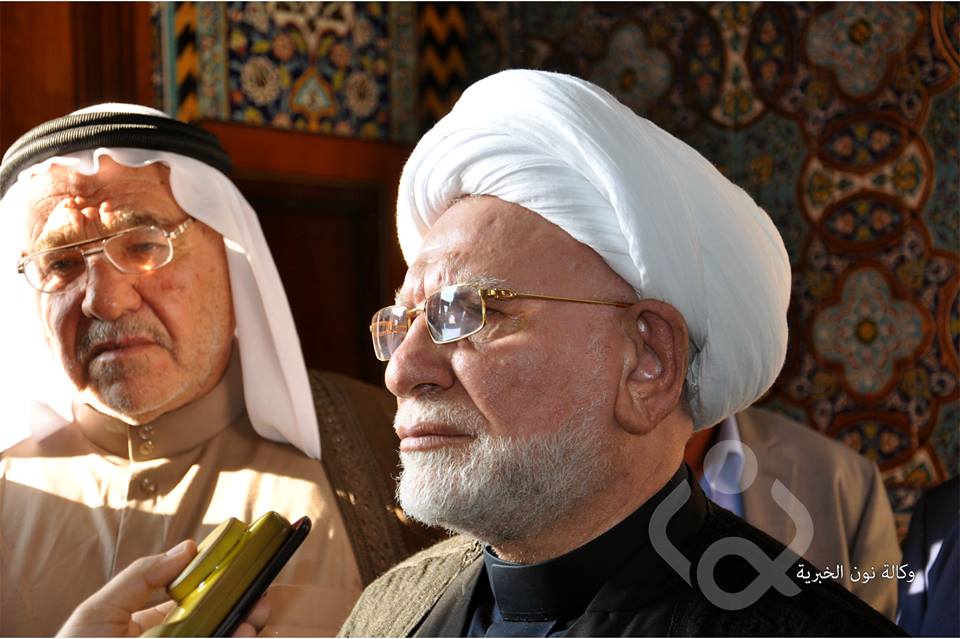 الشيخ محمد تقي المولى يزور كربلاء ويقدم اعتذاره لاهالي كربلاء والنجف وبابل عن تصريحاته السابقة