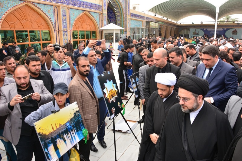 أكثر من 60 مصوراً من داخل العراق وخارجه يجسدون انتصارات الحشد الشعبي في مهرجان حليف القران الثقافي الرابع