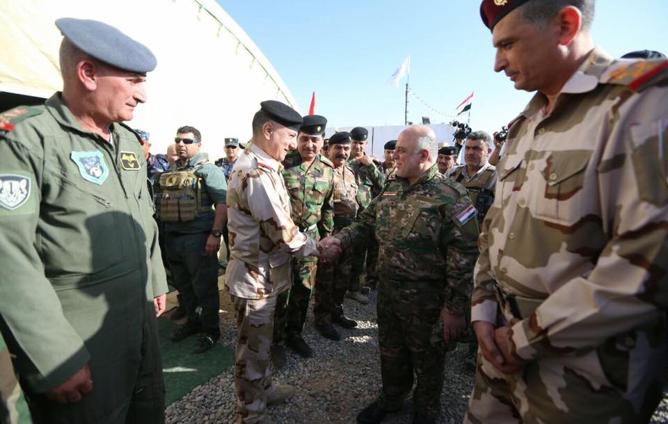 العبادي: أصبحنا على قاب قوسين أو أدنى من الموصل