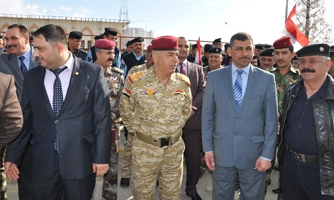 تظاهرة داعمة ومساندة للجيش العراقي في ميسان نظمتها محكمة الاستئناف الاتحادية ومديرية شرطة المحافظة