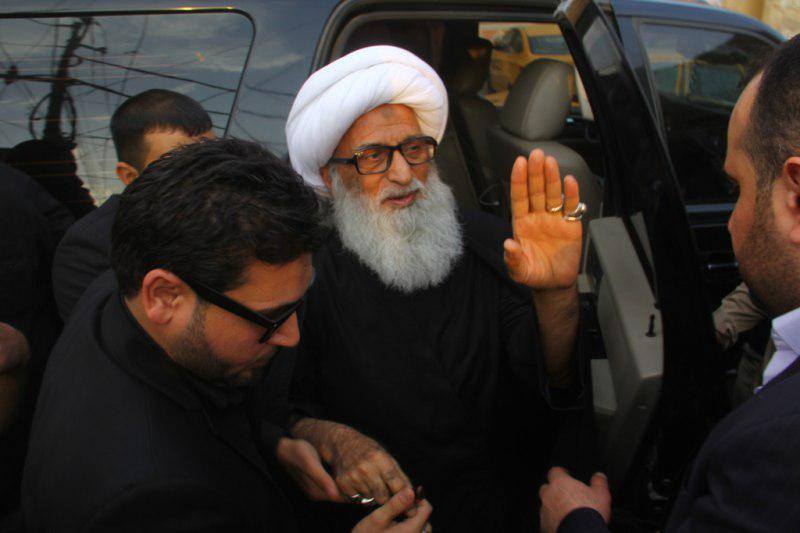 المرجع النجفي يدين اعتقال الشيخ علي السلمان ويطالب باطلاق سراحه