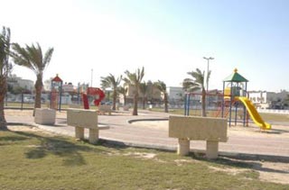 إنشاء أول منتزة في ناحية الجدول الغربي بكربلاء