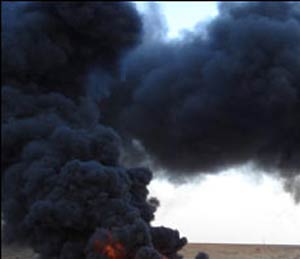 كربلاء تعاني من التلوث البيئي الناتج عن معامل الطابوق