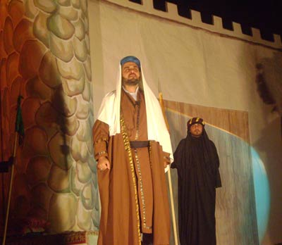 سفير النور اول عمل مسرحي حسيني في كربلاء