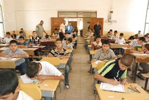 تربية كربلاء :11/1/2009 البدء في امتحانات نصف السنة