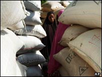 الشرطة في ديالى تضبط 35 طناً من الحنطة المسرطنة