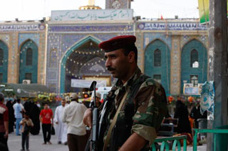 28000 عنصر امني بدؤا  تنفيذ الخطة الأمنية على ارض الواقع في محافظة كربلاء