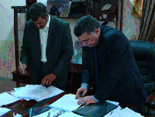 توقيع مذكرة تفاهم مع شركة كندية لبناء 5 آلاف وحدة سكنية في كربلاء