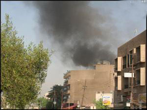 اغتيال والد النائب فلاح حسن زيدان اللهيبي بتفجير انتحاري استهدف منزله جنوب الموصل