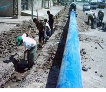 منظومة لإزالة الروائح على كافة محطات رفع المياه الثقيلة في كربلاء