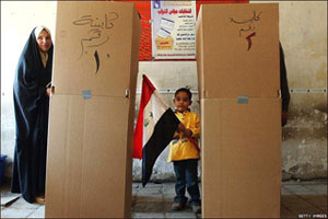 مفوضية انتخابات النجف تنفي غلق مركز انتخابي