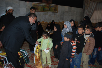 العتبة الحسينية تكرم الأيتام لمناسبة ذكرى استشهاد السيدة رقية بنت الحسين (عليها السلام)