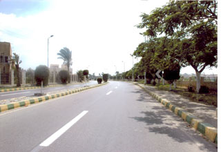 انجاز  أرصفة وكربستون شارع المقالع لناحية الحر في كربلاء