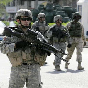 القوات الأمريكية  تدهس طفلين أثناء توجههما إلى المدرسة