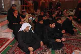 موكب عزاء سعودي يصل كربلاء ويشارك في إحياء  أربعينية الإمام الحسين