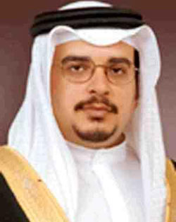 ولي عهد البحرين: بريطانيا منحازة لاسرائيل