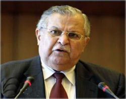 الرئيس طالباني يستقبل رفسنجاني في قصر السلام