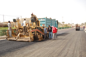 انجاز شارع رئيسي بطول 8 كم بكلفة 760 مليون دينار في كربلاء