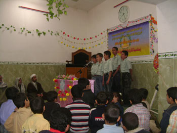 مؤسسة سيد الشهداء في كربلاء تحتفي بالمولد النبوي